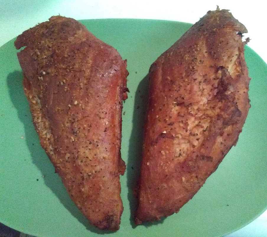 T'day 2022+1 Double Smoked Turkey Breasts.JPG